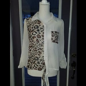 Cheetah Blouse